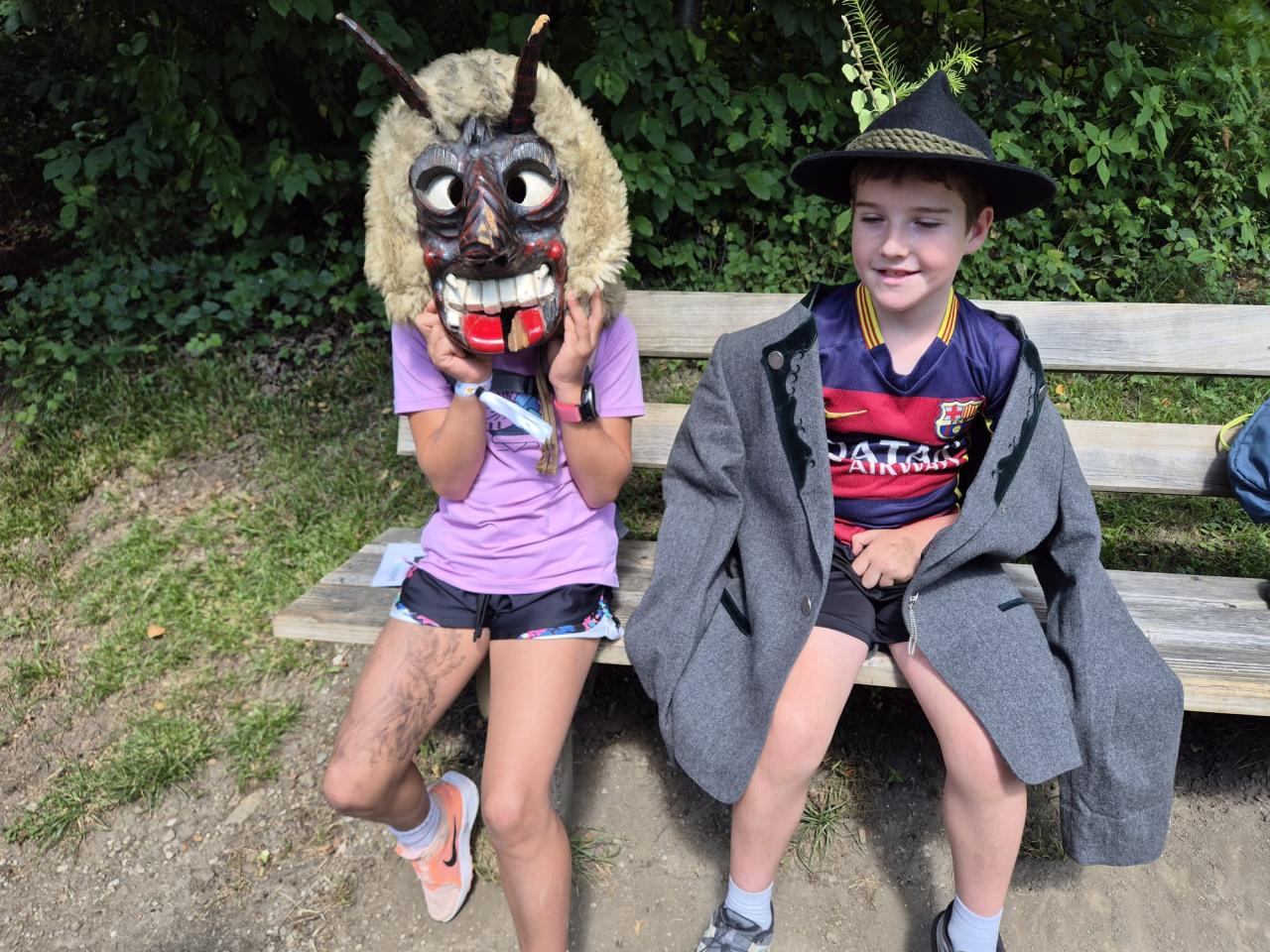 Franz und Krampus.